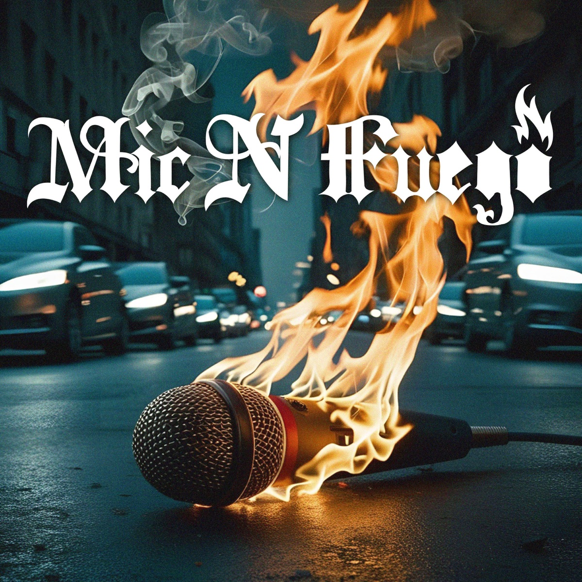 Mic N Fuego - Single by Wicho514 & Chido1 album cover