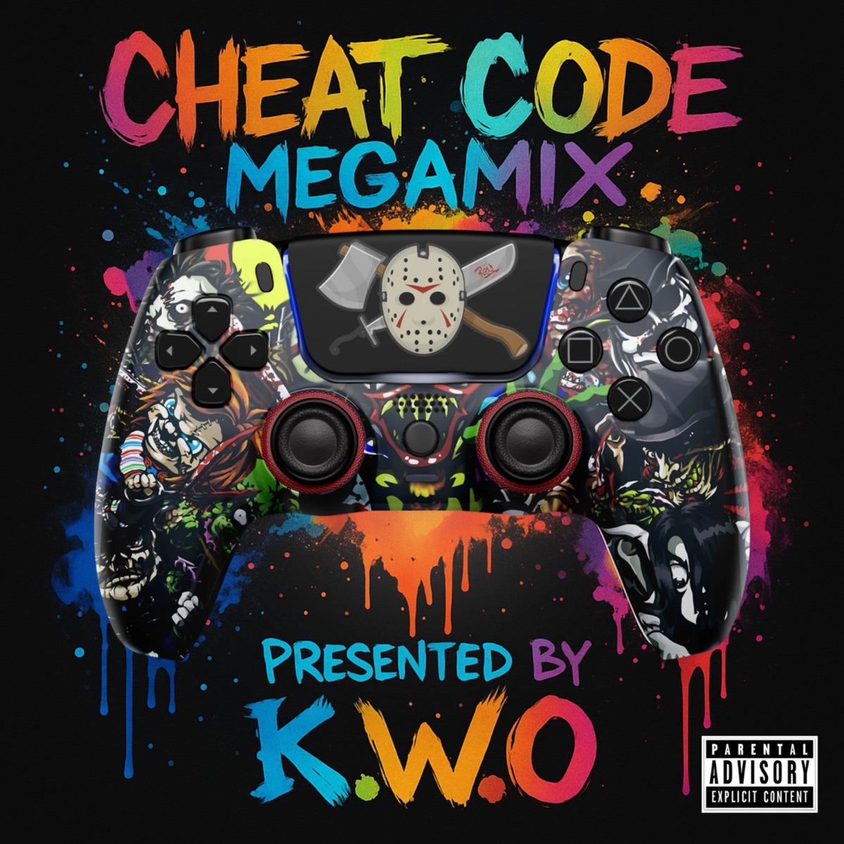 Cheat Code MegaMix (feat. Almight E, Mad CC, Remi4all, Fresh, The Only Ronin, Aelios, Megstar, X-Clusive, MoDjoAjoLi, CTG Eman & Ebo.nics) - Single by Kaveman Brown album cover