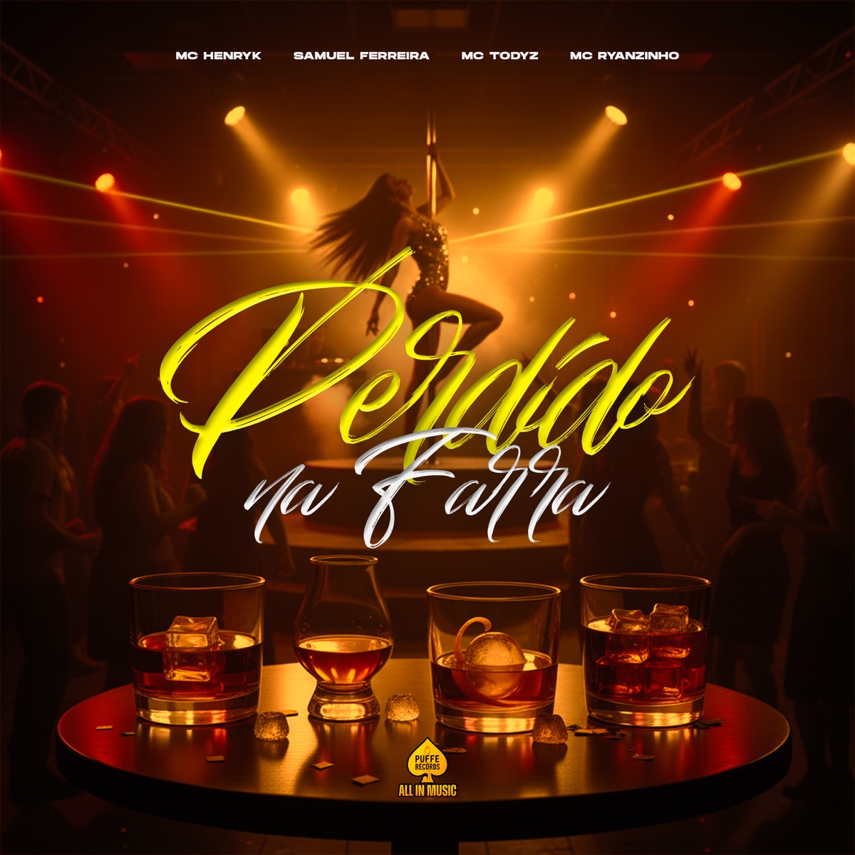 Perdído na Farra - Single by mc henryk, Samuel Ferreira, MC Todyz & MC Ryanzinho album cover