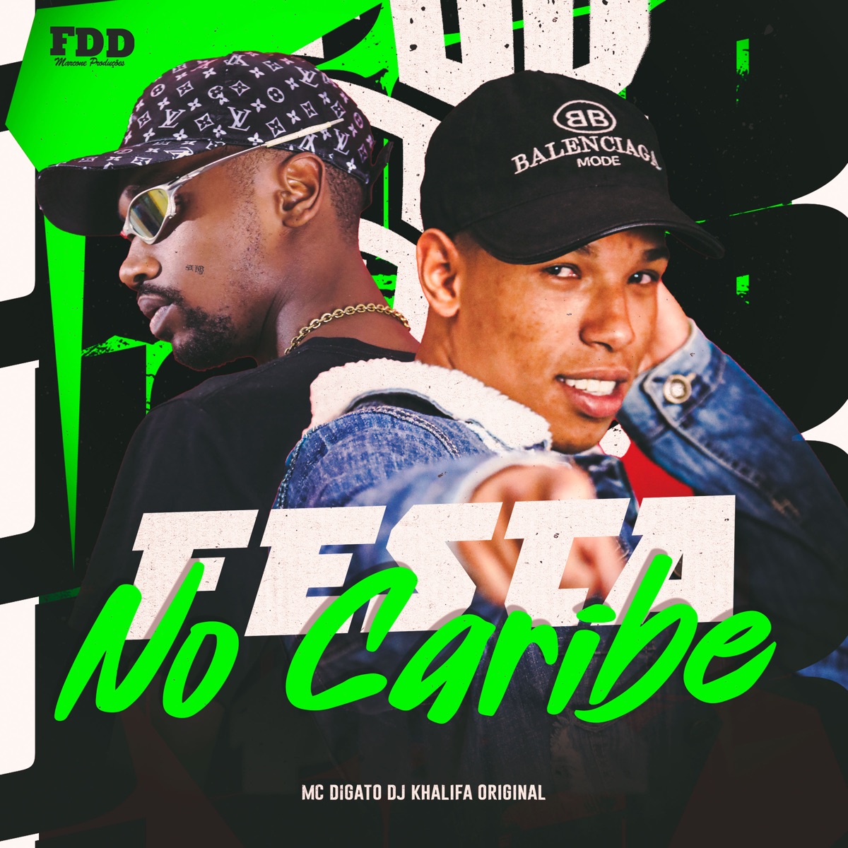 Festa no Caribe - Single by Dj Khalifa Original & Mc Digato album cover