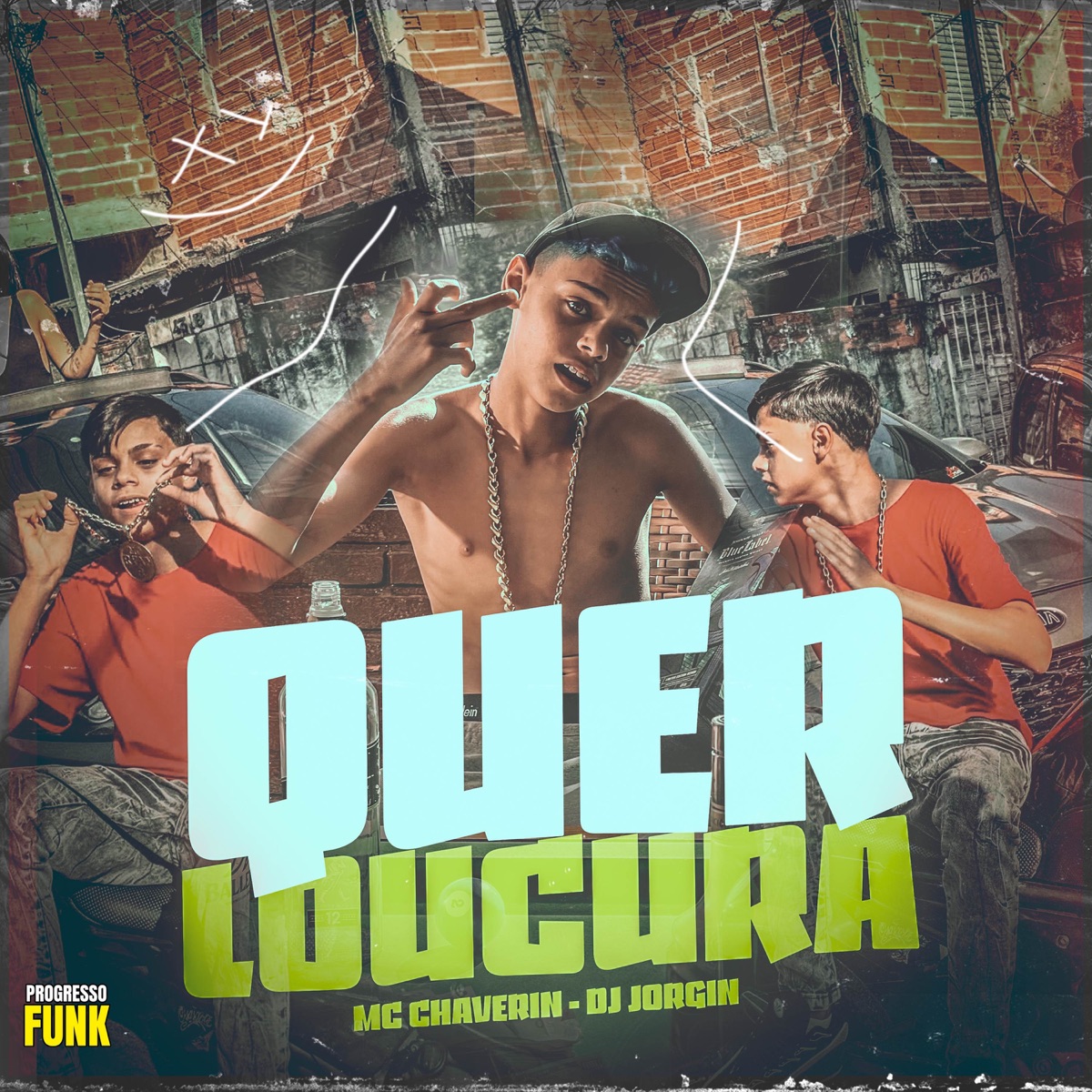 Quer Loucura - Single by DJ Jorgin, Mc Chaverin & Progresso Funk album cover