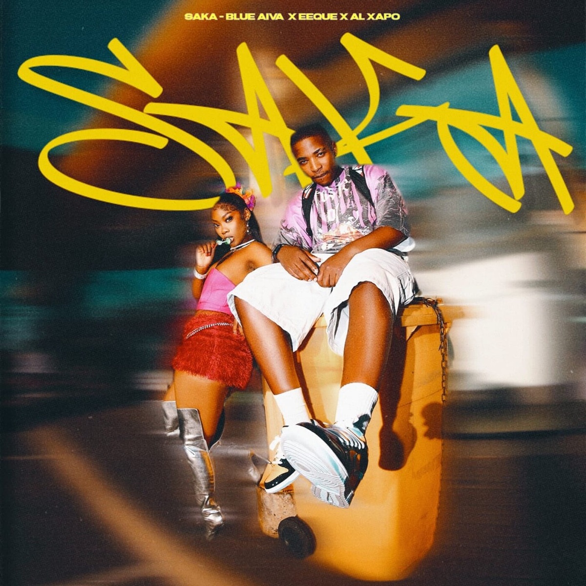 SAKA - Single by Blue Aiva, EeQue & Al Xapo album cover