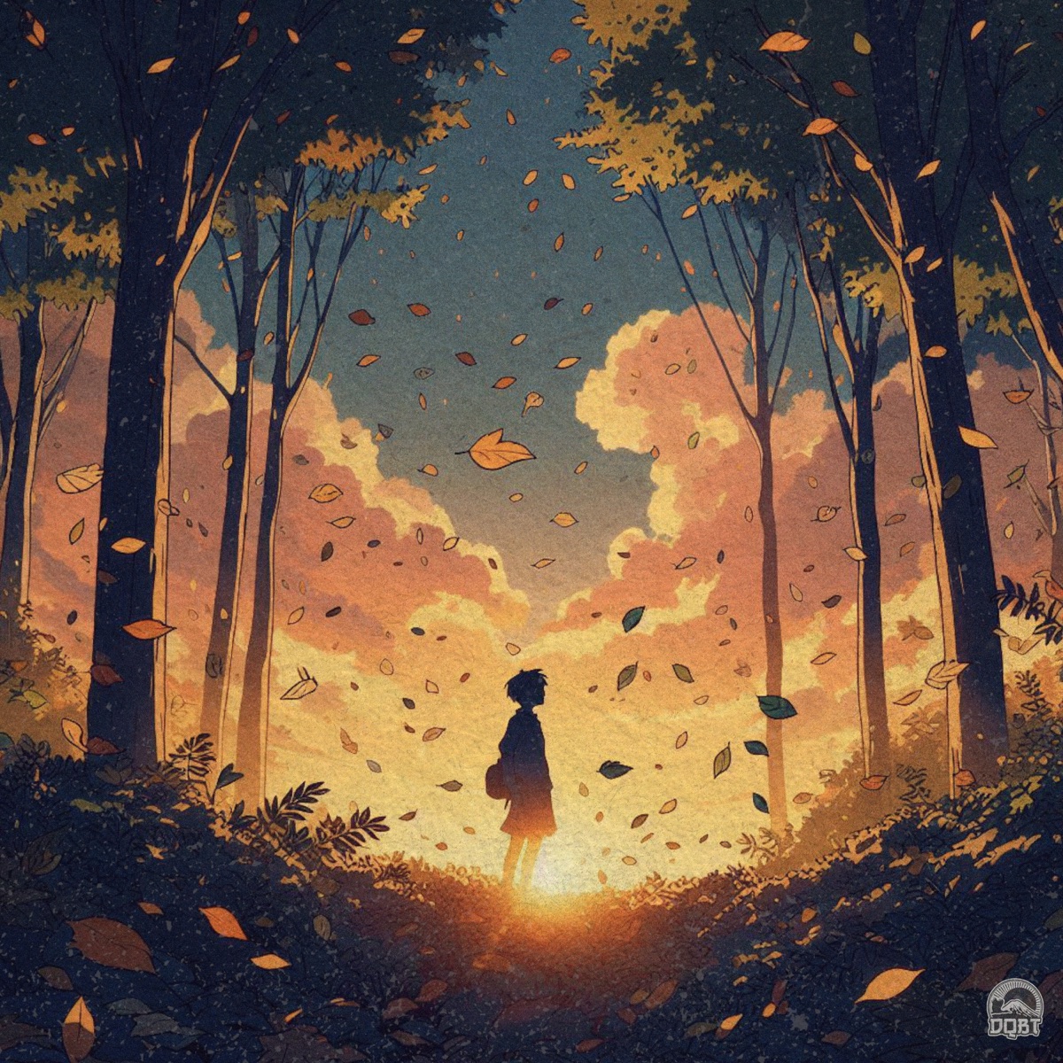 Dancing Leaves - Single by Lenny B album cover