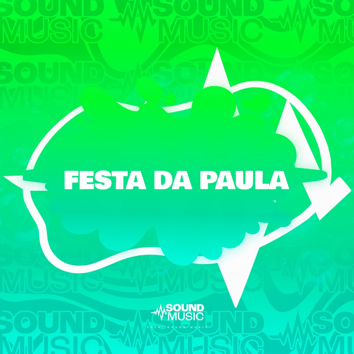 FESTA DA PAULA - Single by MC Rafa 22, MC Beiço MR, MENOO DH & SoundMusic Original album cover