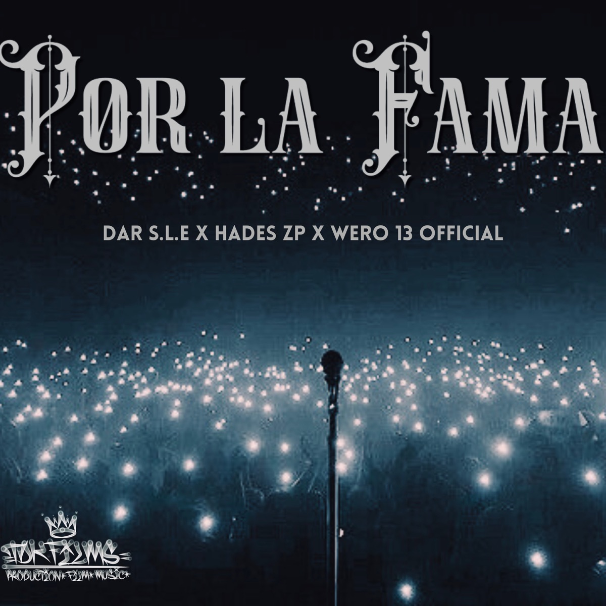 Por la Fama - Single by DAR S.L.E, WERO 13 OFFICIAL & Hades Zp album cover