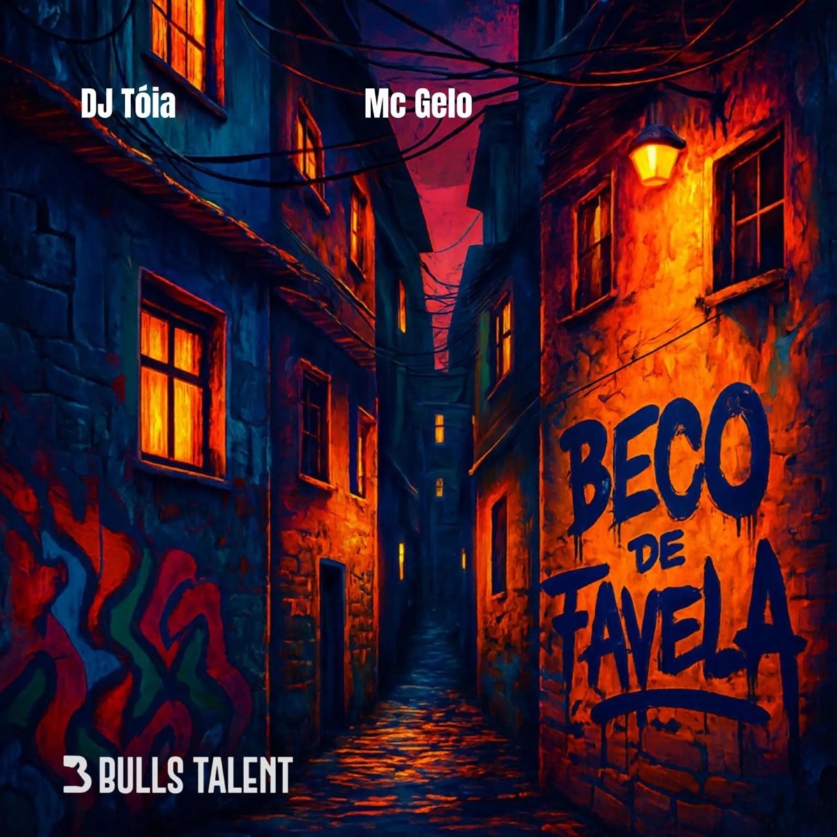 BECO DE FAVELA - Single by DJ Tóia & Mc Gelo album cover