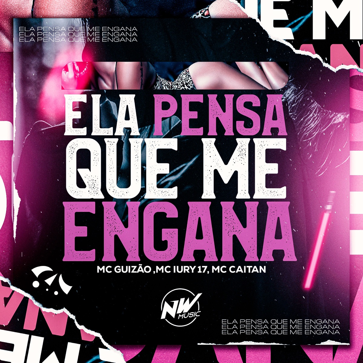 Ela Pensa Que Me Engana - Single by Mc Guizão, Mc CAITAN & mc iury 17 album cover