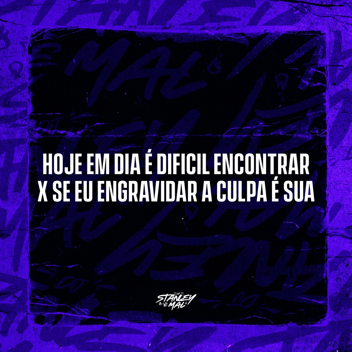 Hoje em dia é dificil Encontrar X Se eu engravidar a culpa é Sua - Single by DJ Stanley, DJ EDIN & Cariello Dj album cover