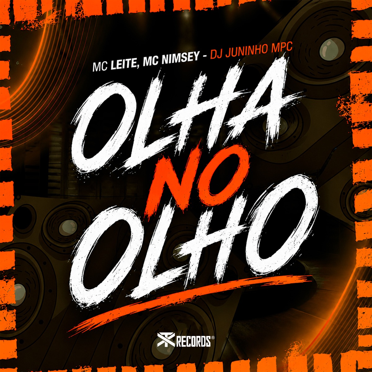 Olha no Olho - Single by Mc Leite & Mc Nimsey album cover
