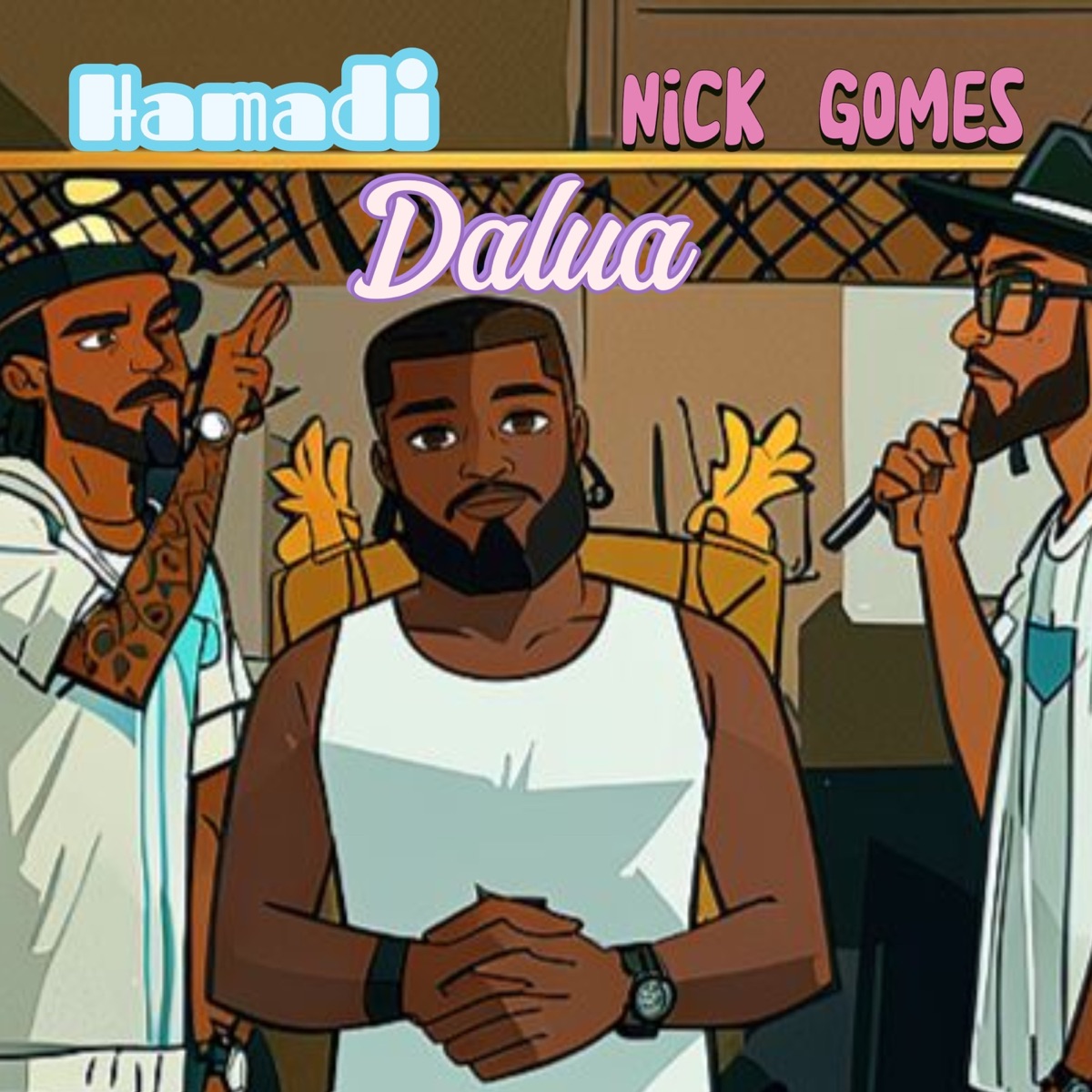 Peace ‘N’ Love - Single by Dalua, Hamadi & Nick Gomes album cover