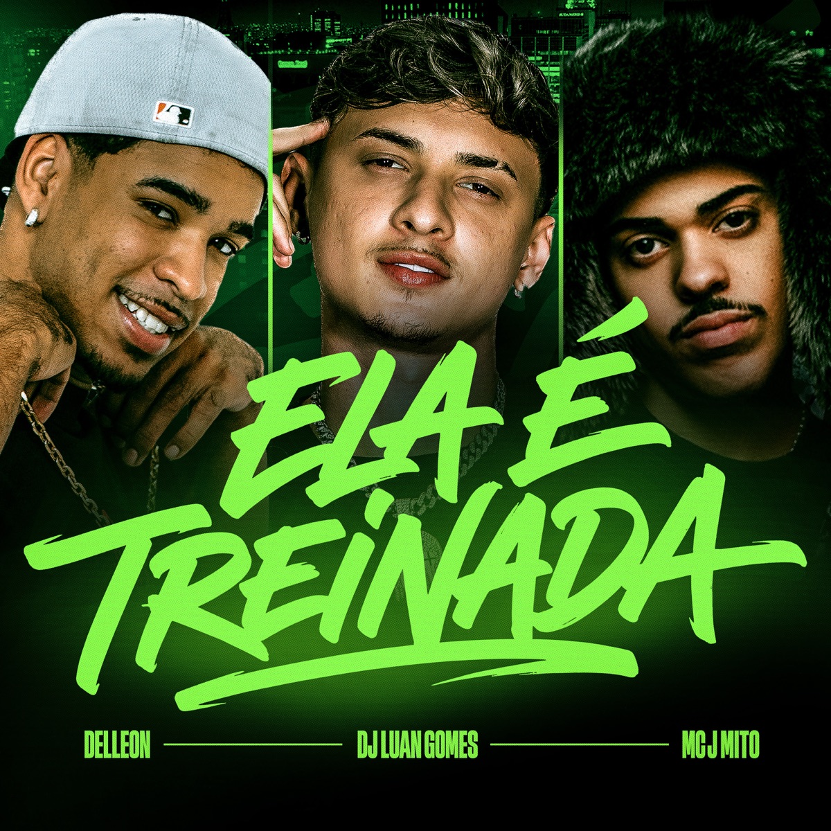 Ela É Treinada - Single by Dj Luan Gomes, Mc J Mito, Delleon & Tropa da W&S album cover