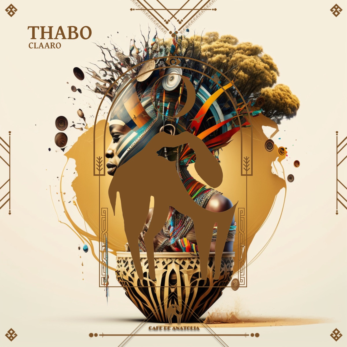 Thabo - Single by CLAARO & Cafe De Anatolia album cover