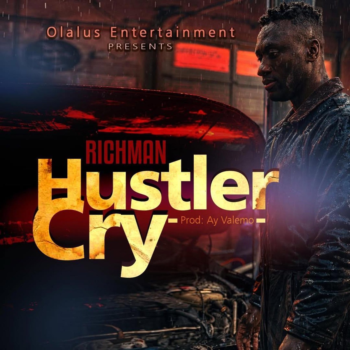 Hustler Cry - Single by Richman album cover