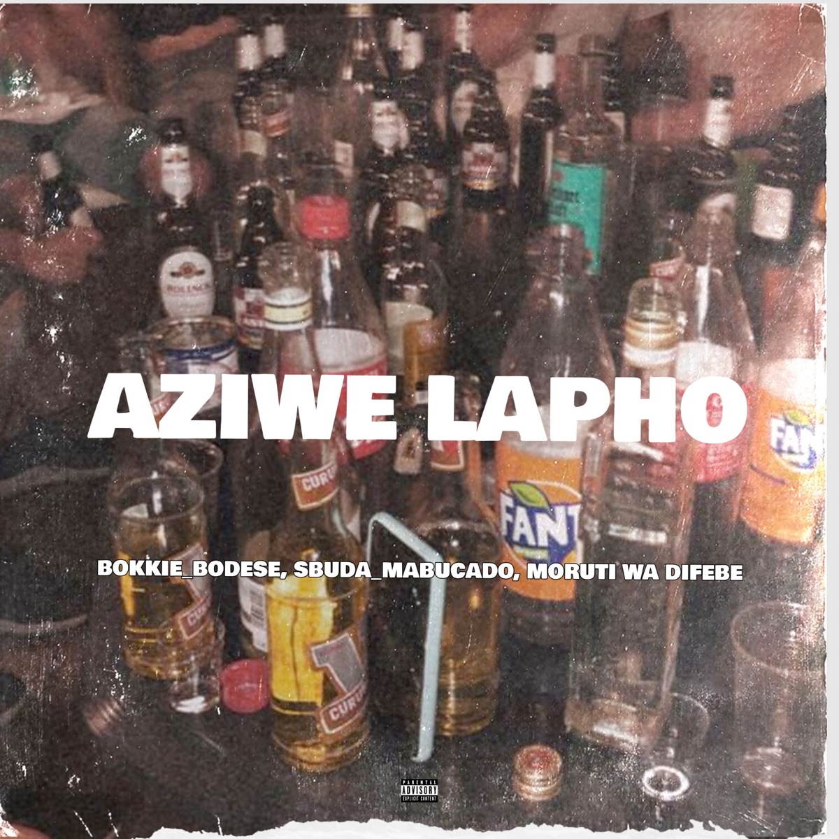 Aziwe lapho (feat. Moruti wa difebe) - Single by Bokkie Bodese & Sbuda Mabucado album cover