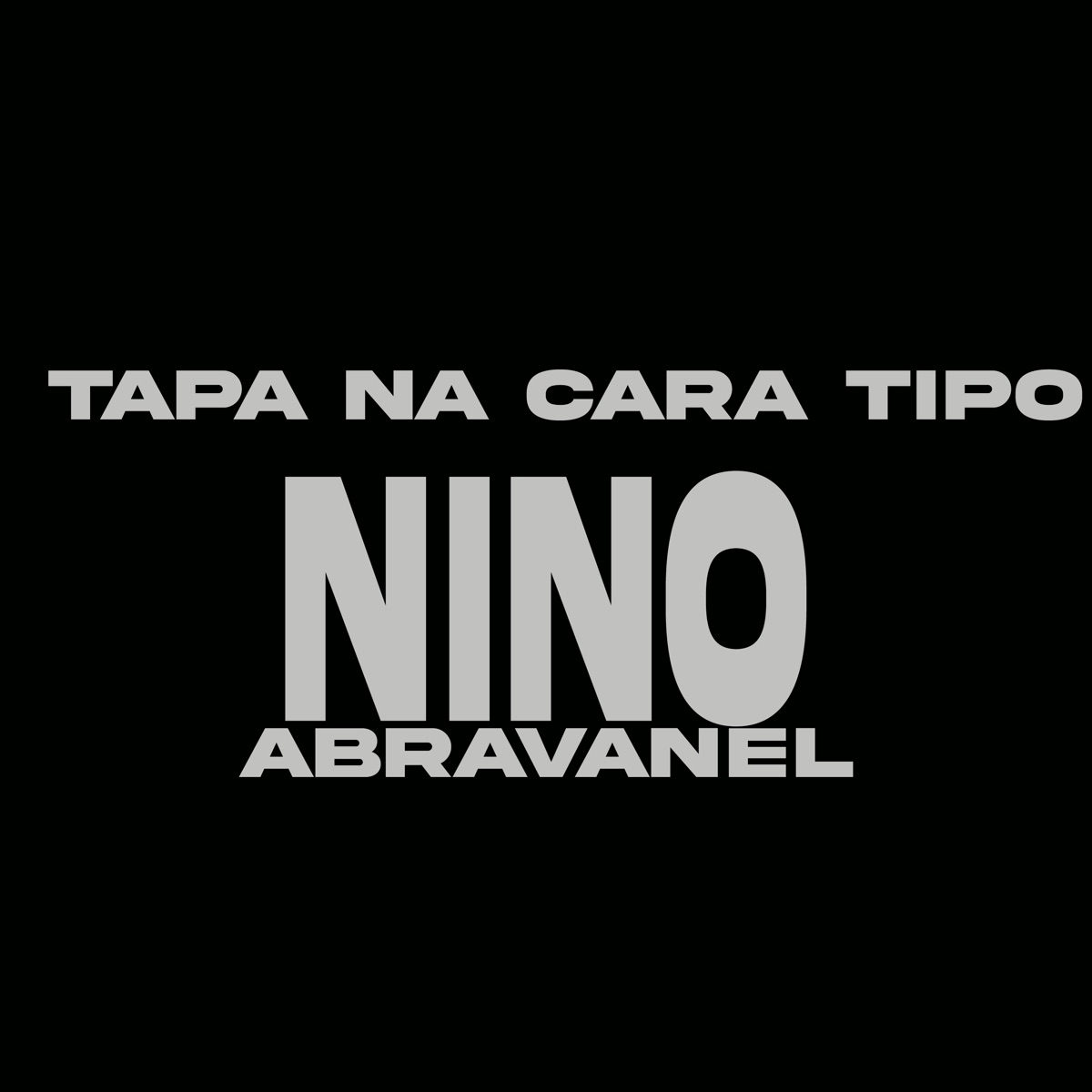 Tapa na Cara Tipo Nino Abravanel - Single by DJ HENRIQUE NO BEAT album cover