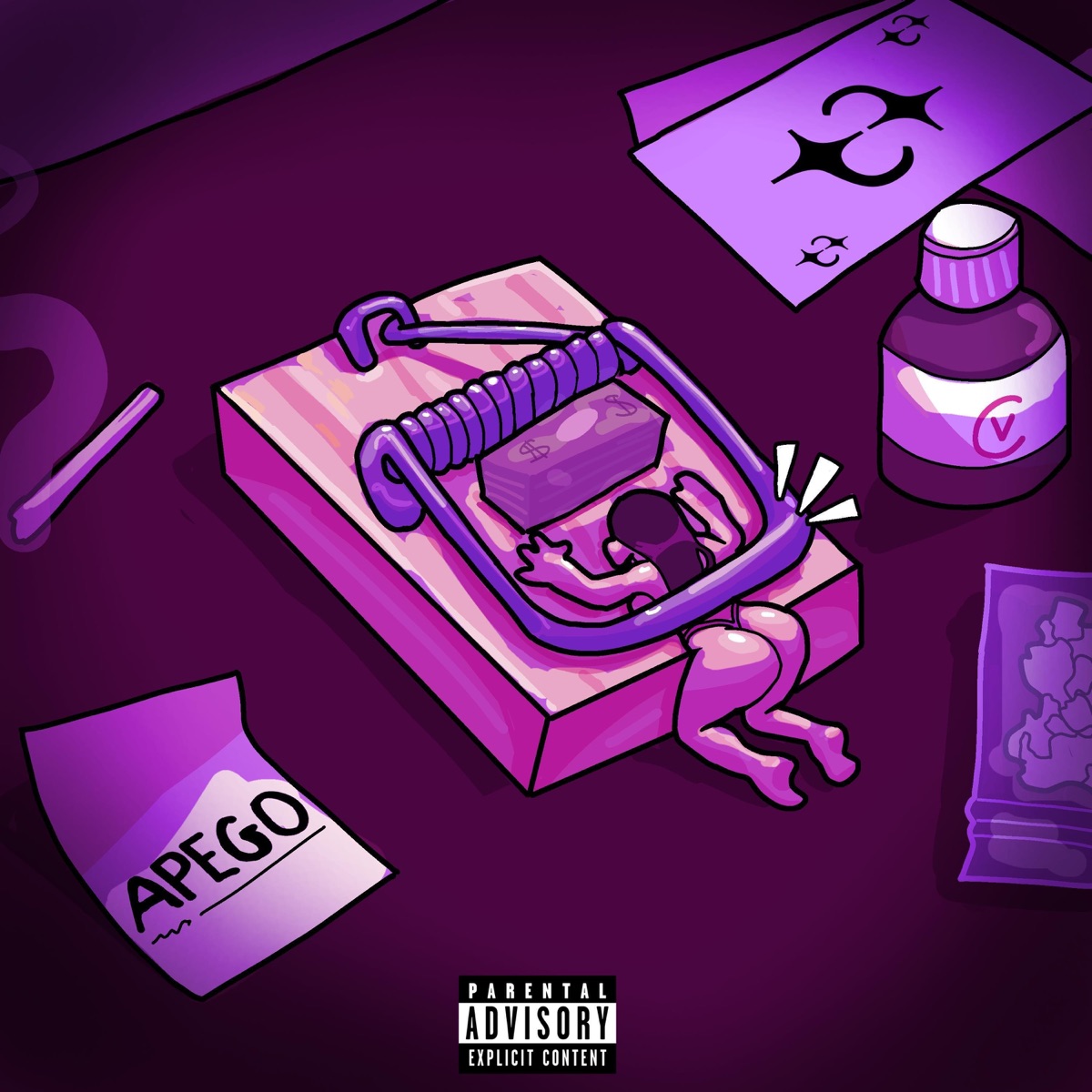 Apego - Single by Tamaki & Liu Danger album cover