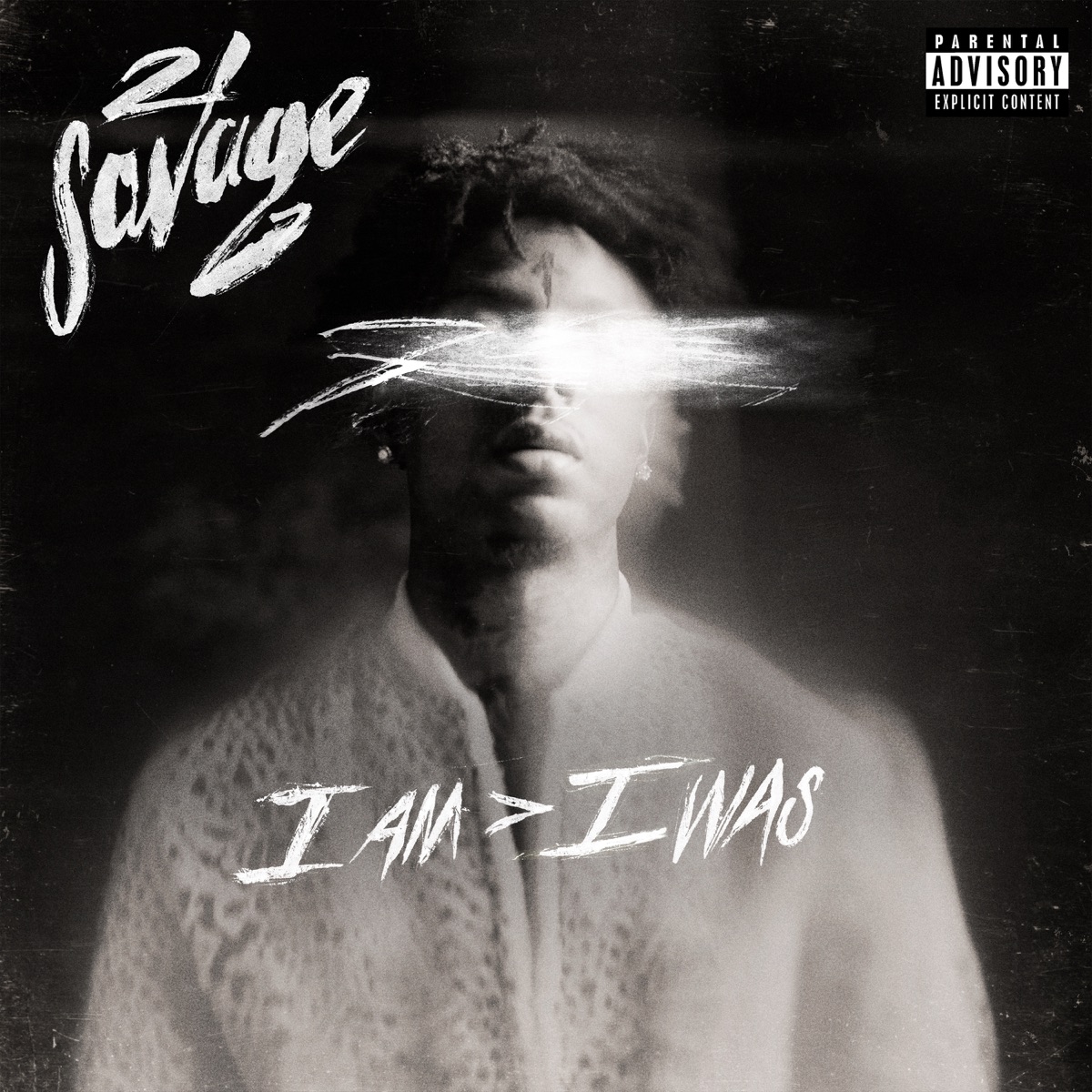 i am > i was by 21 Savage album cover