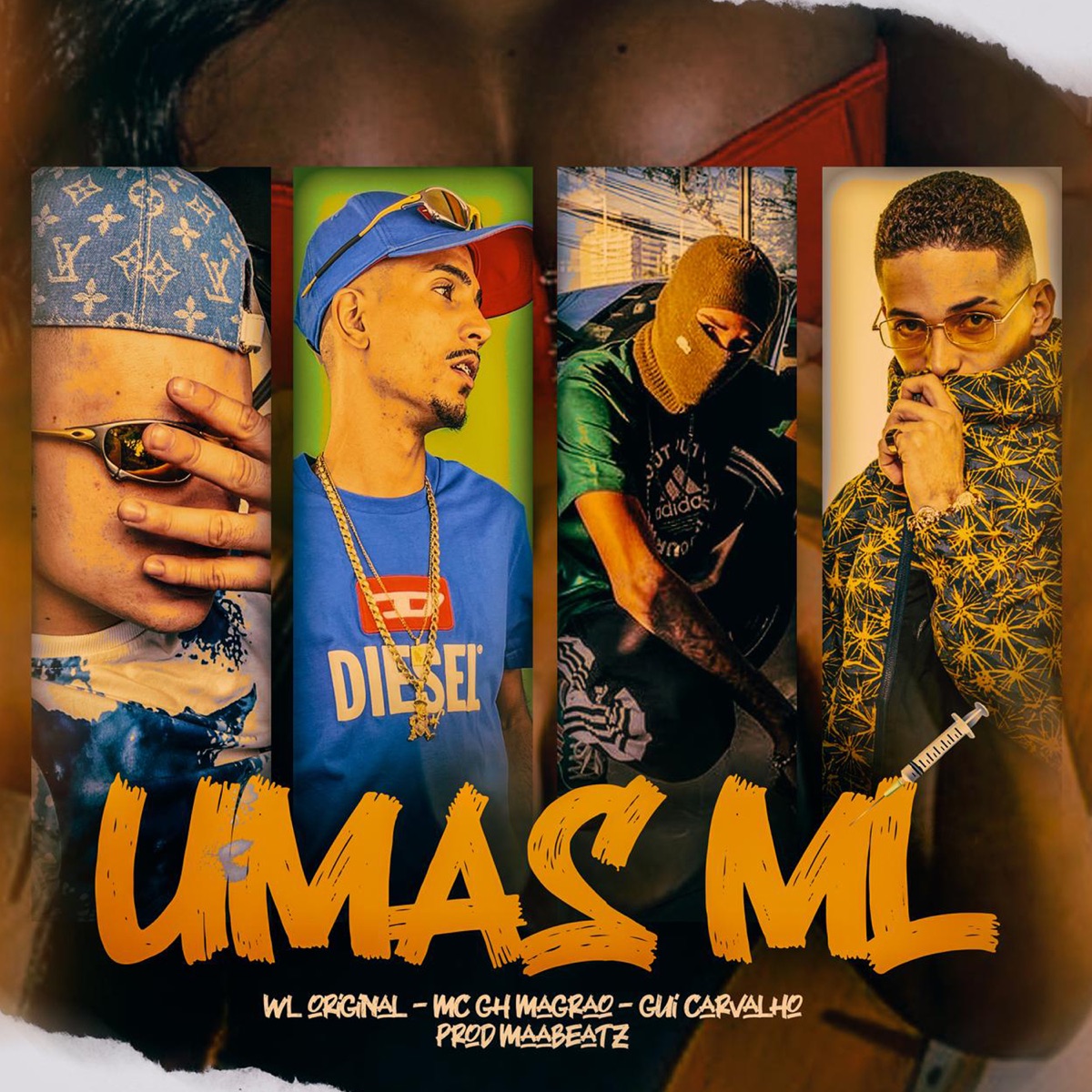 umas Ml - Single by Maabeatz, WL ORIGINAL, MC GH MAGRÃO & Gui Carvalho album cover