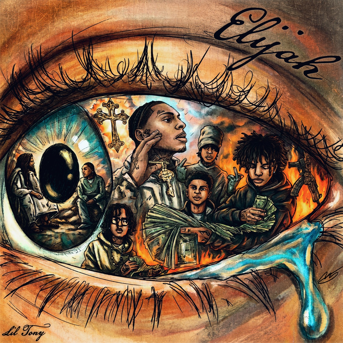 ELIJAH by Lil Tony Official album cover artwork