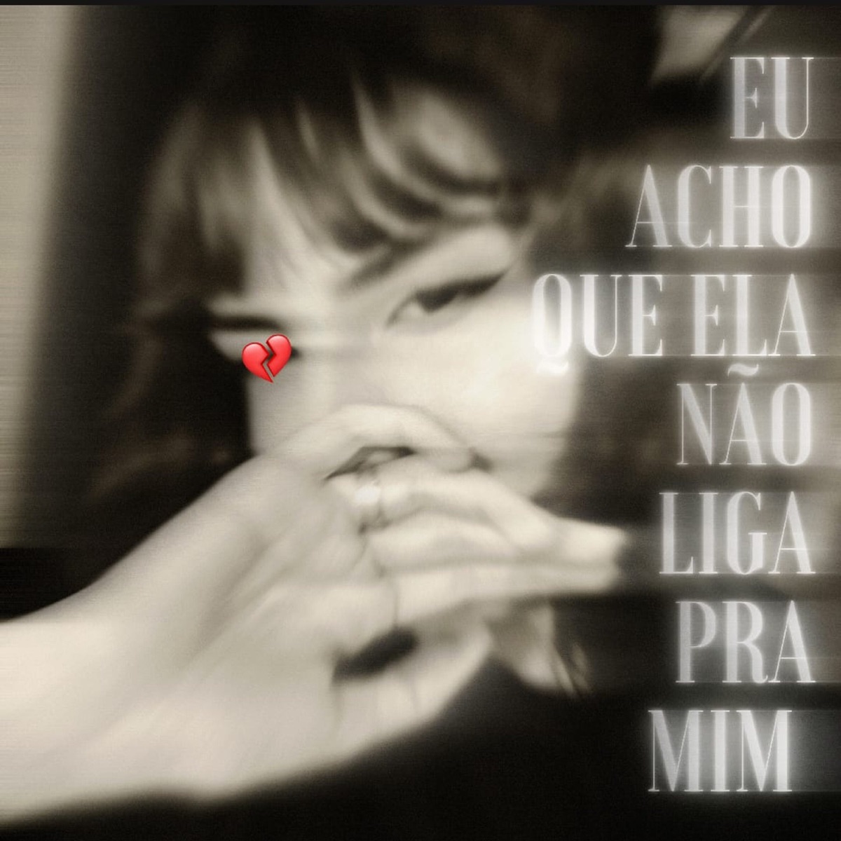 Eu Acho Que Ela Não Liga Pra Mim - Single by BJee album cover