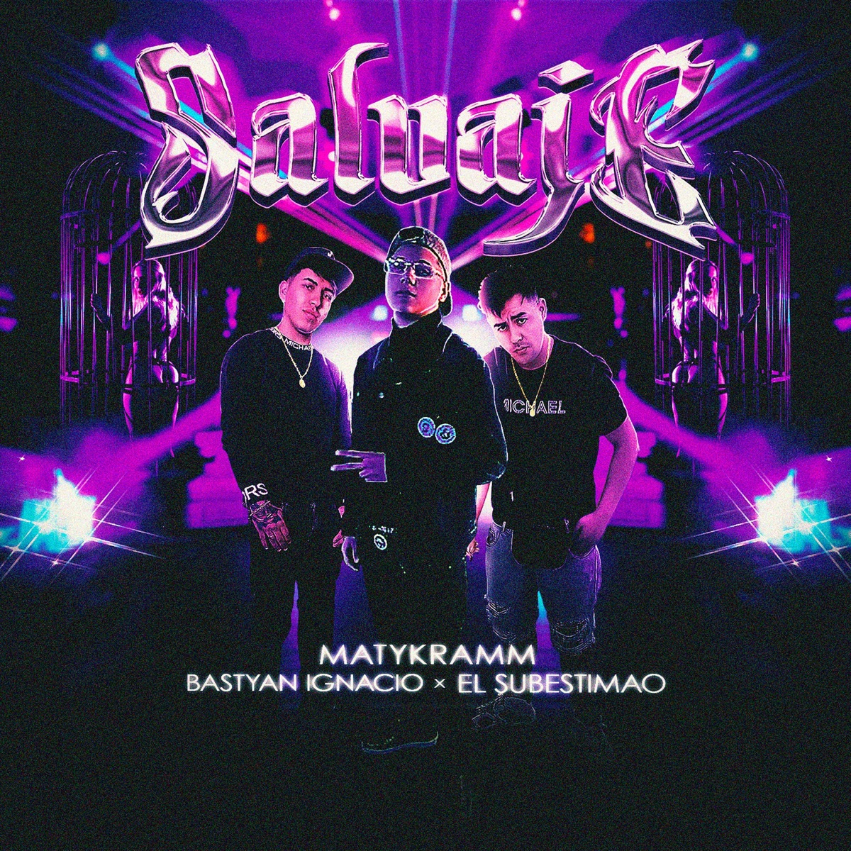 Salvaje (feat. Bastyan Ignacio, Maikol andrés & Benjita Alkapone) - Single by MatyKramm album cover