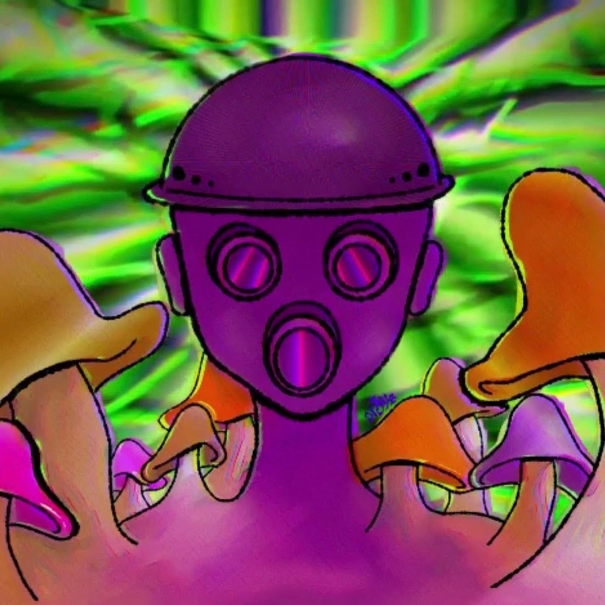 PSYCHOTIC PSYCHEDELIA! by Toxinz album cover