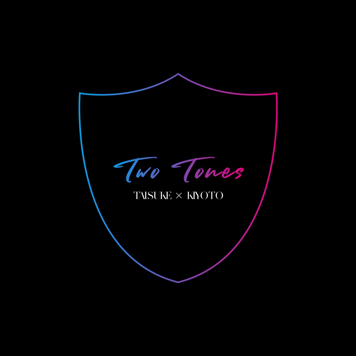 Two Tones (Radio Edit) - Single by tAisuke & KIYOTO album cover