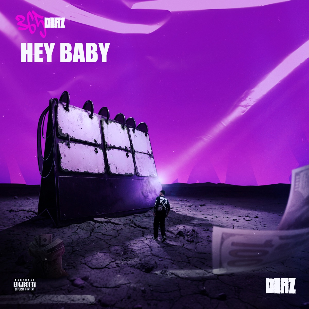 Hey Baby - 365 Diaz - Single by menor diaZ album cover