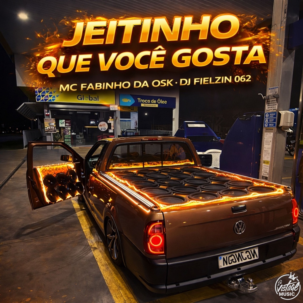 Jeitinho que Você Gosta - Single by DJ FIELZIN 062 & MC Fabinho da Osk album cover