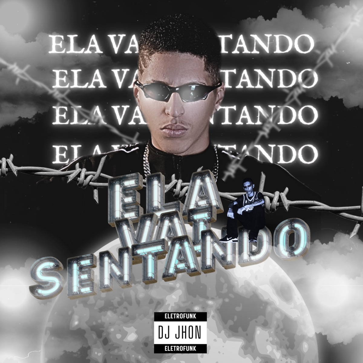 Ela Vai Sentando - Single by DJ JHON album cover