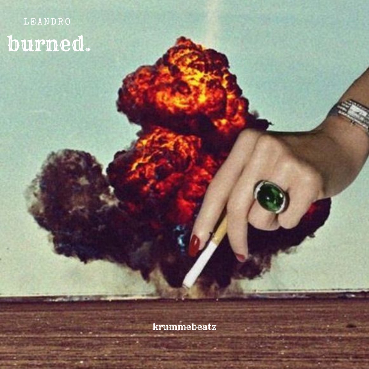 burned. by LEANDRO & krummebeatz album cover