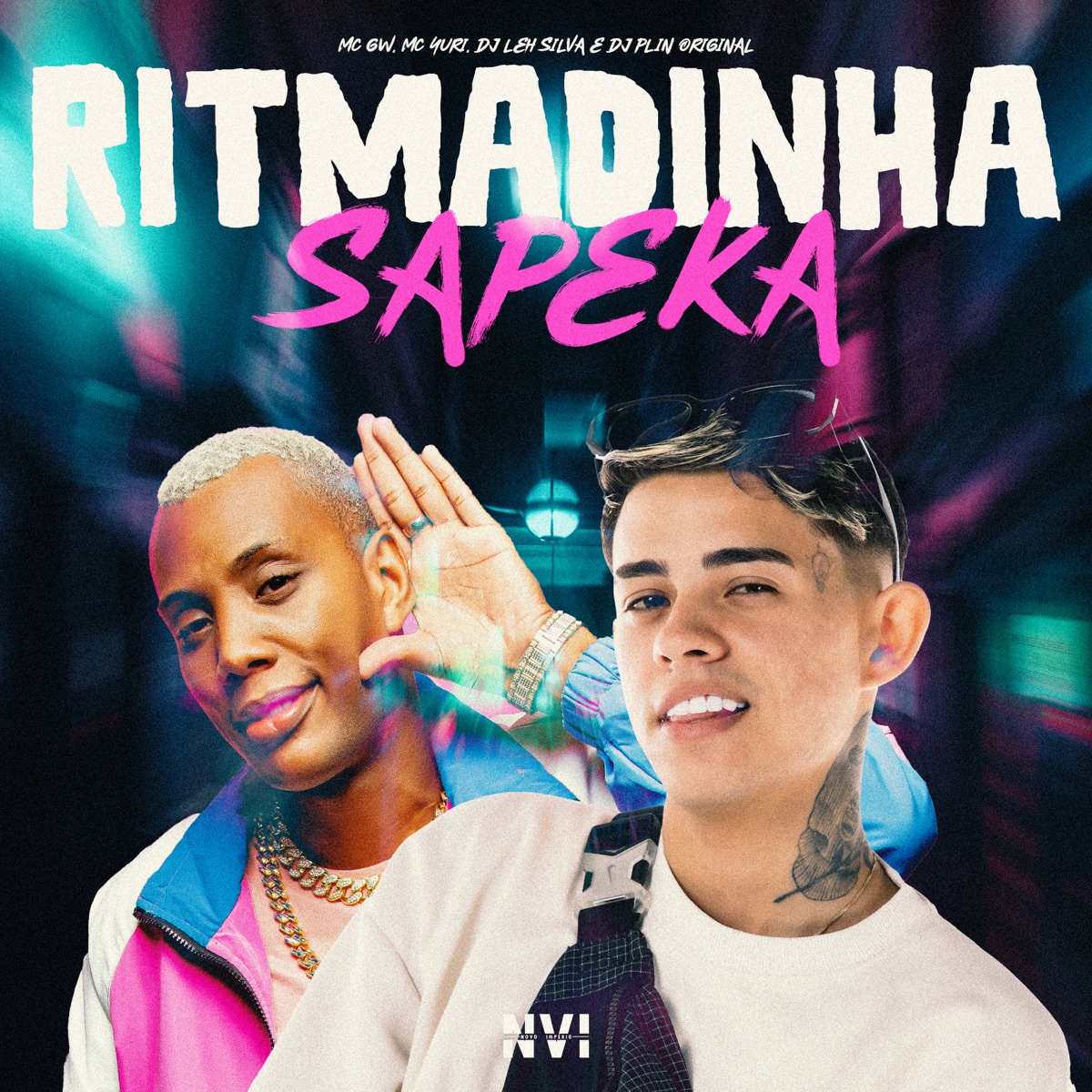 Ritmadinha Sapeca (feat. DJ Plin Original) - Single by MC GW, MC Yuri & DJ LEH SILVA album cover