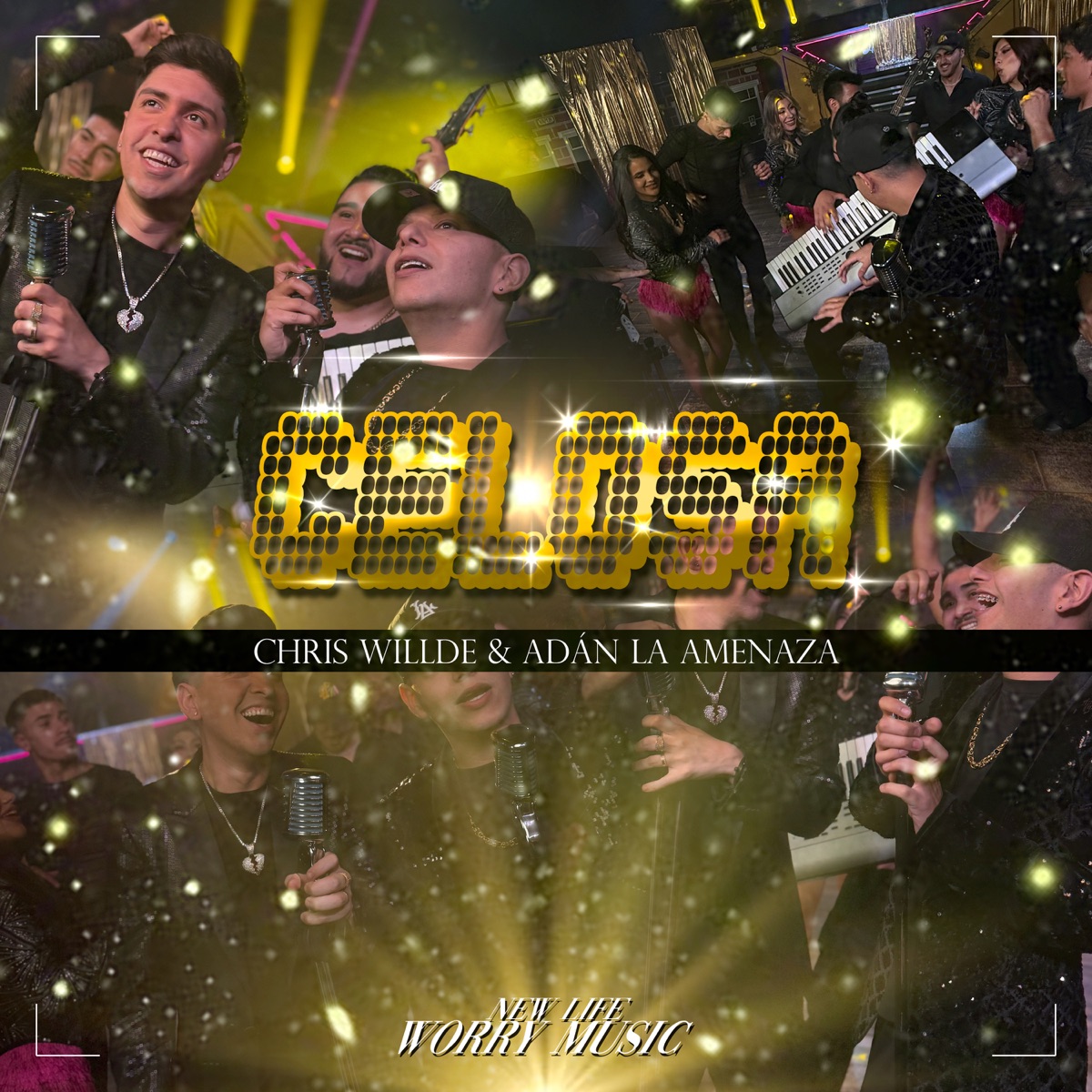 CELOSA - Single by Adan La Amenaza, Chris Willde & New Life Worry Music album cover