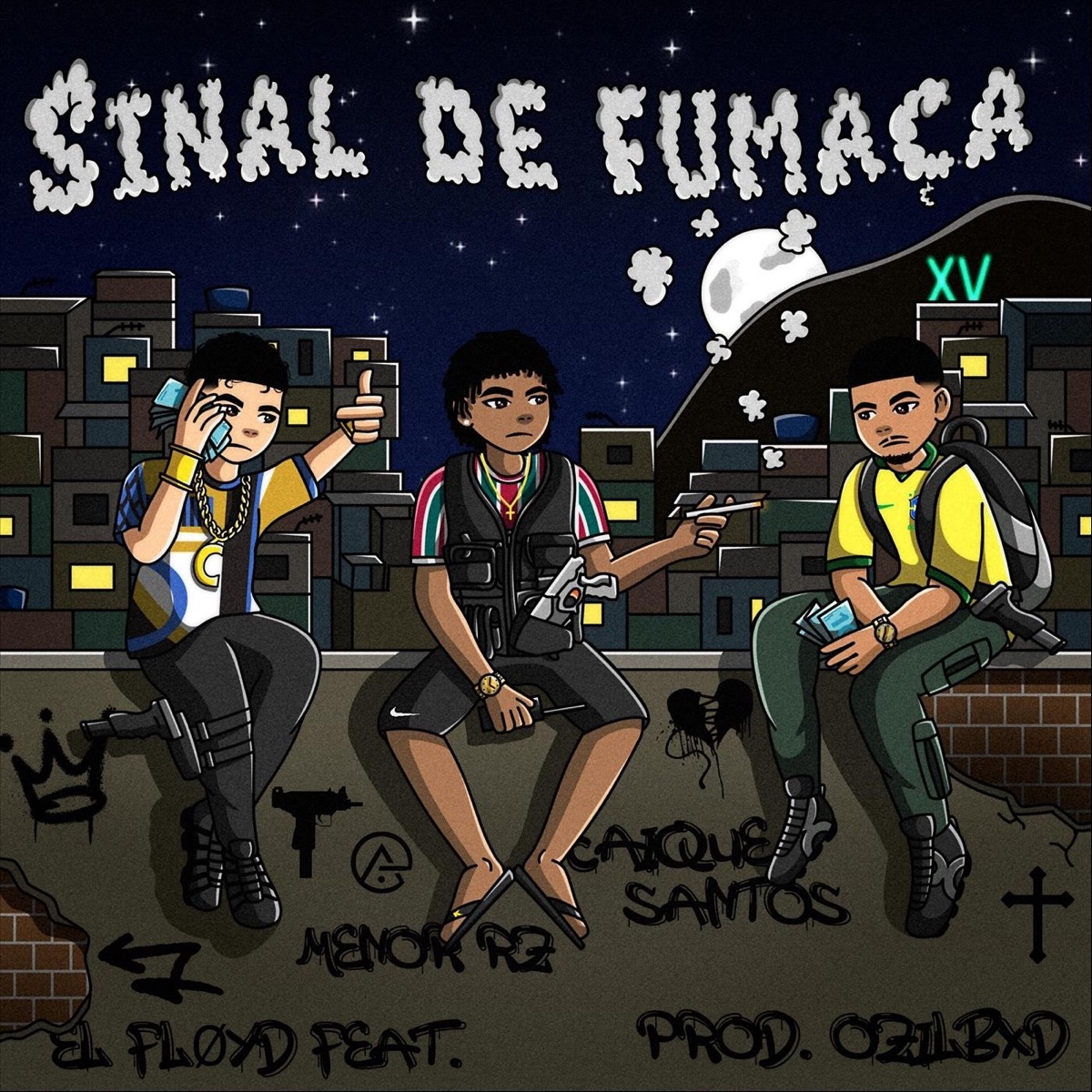 $inal de Fumaça - Single by El Floyd, Menor Rz, Mc REVUCA & Ozilbxd album cover