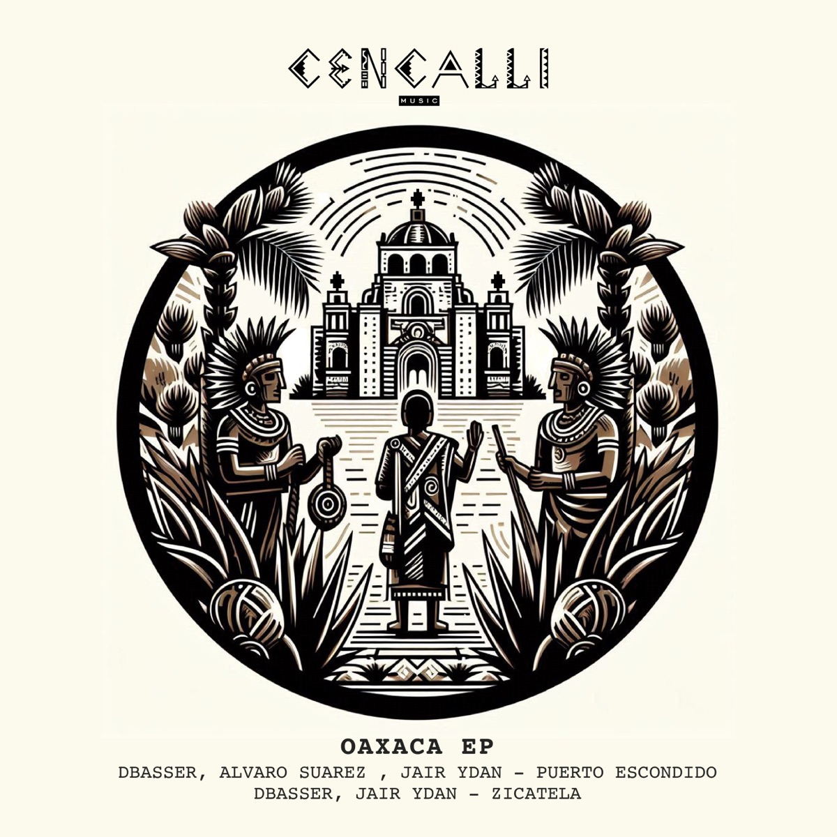 Oaxaca EP by dbasser, Alvaro Suarez & Jair Ydan album cover