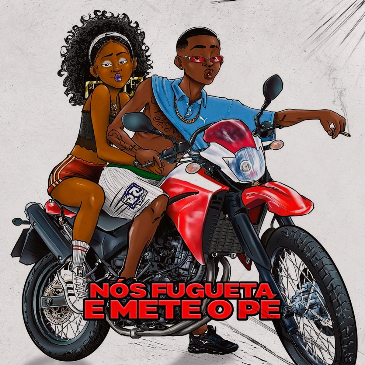 Nós Fugueta e Mete o Pé - Single by Mc RF, Mc Menor Taz & DJ GB MÁXIMO album cover