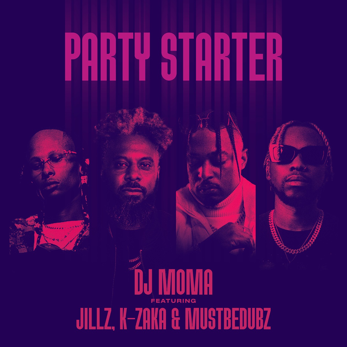 Party Starter - Single by DJ Moma, Jillz, Mustbedubz & K-Zaka album cover