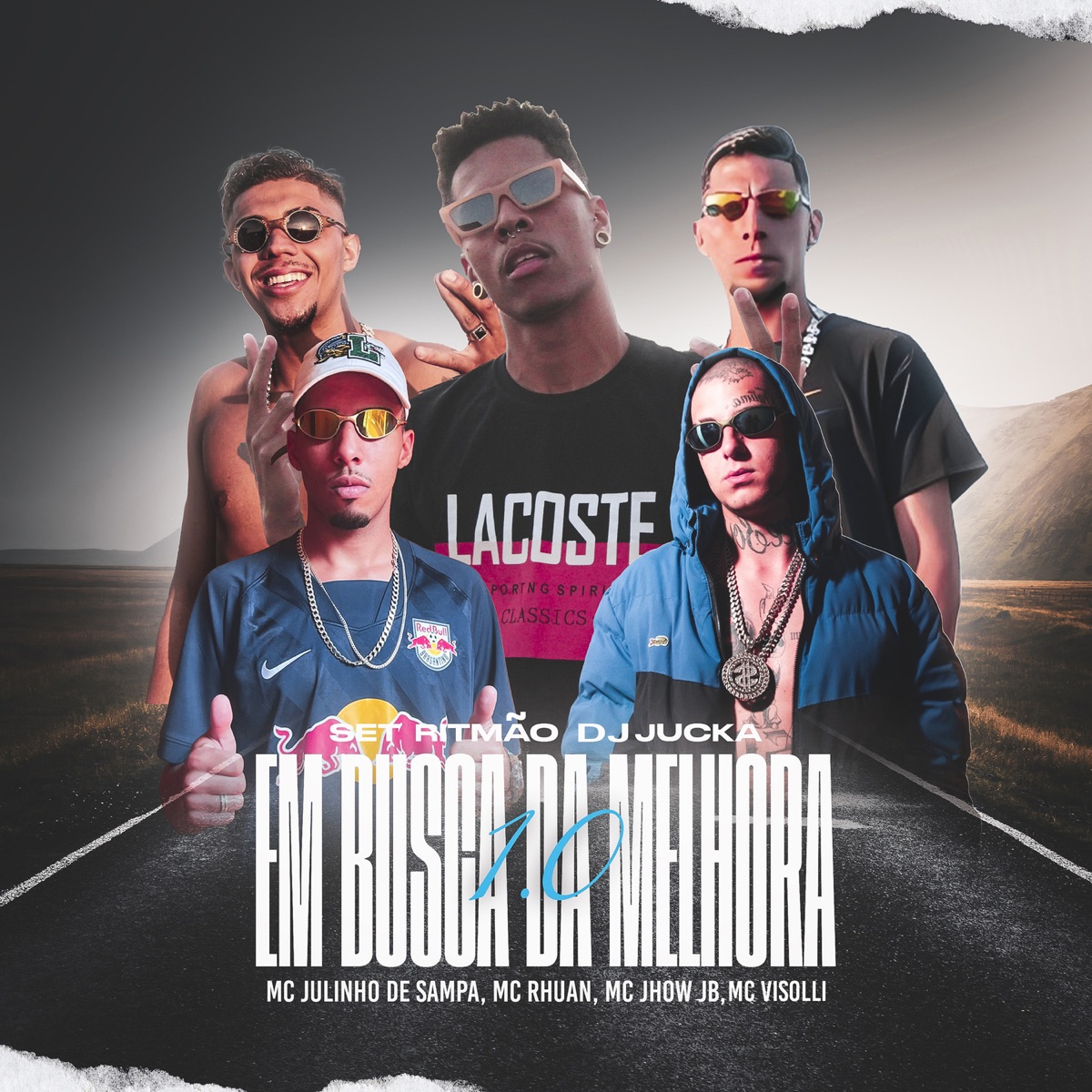 Set Ritmão: Em Busca da Melhora 1.0 (feat. MC Jhow JB, Mc Rhuan & MC Visolli) - Single by DJ Jucka, Set Ritmão & MC Julinho de Sampa album cover