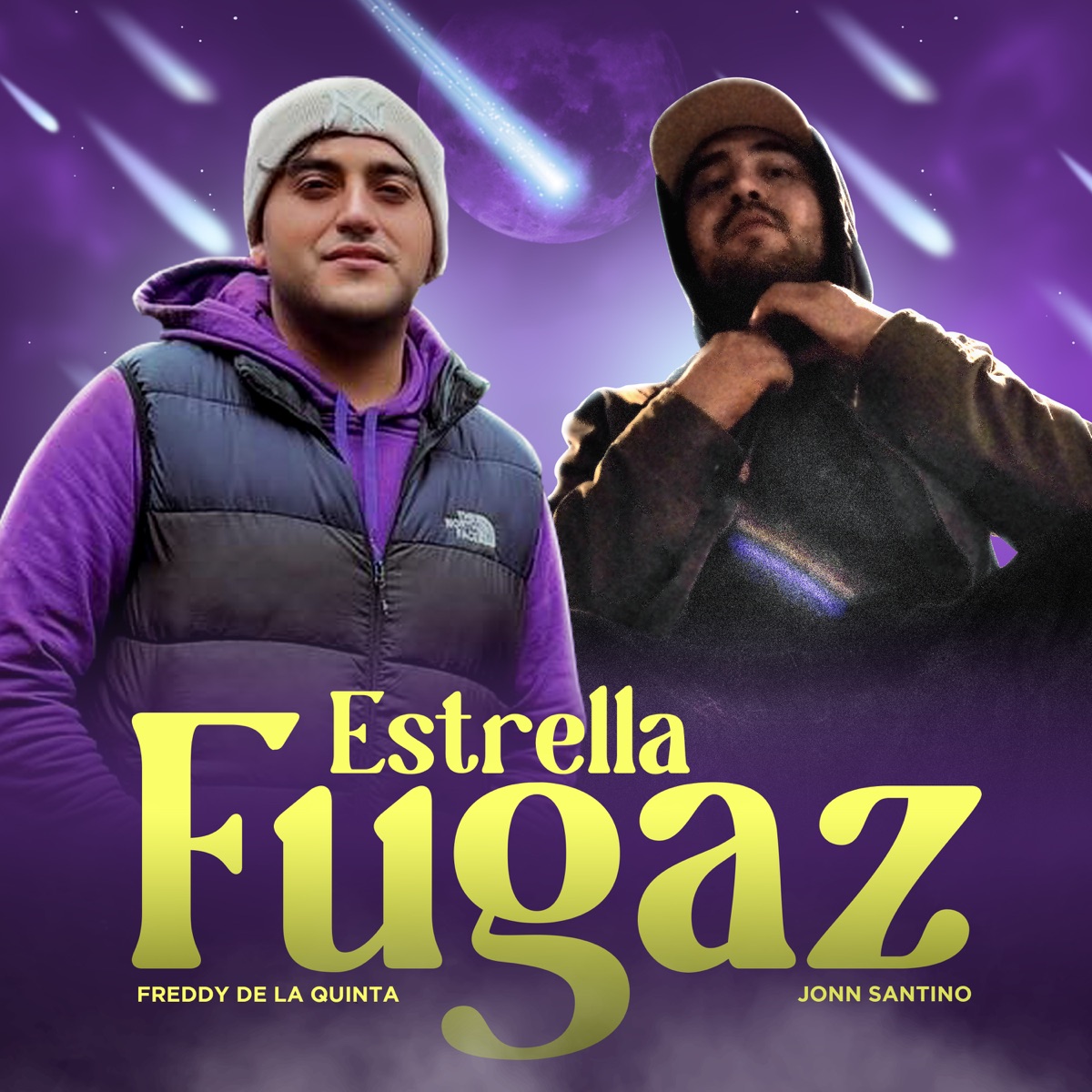 Estrella Fugaz (feat. Jonn Santino) - Single by Freddy De La Quinta album cover