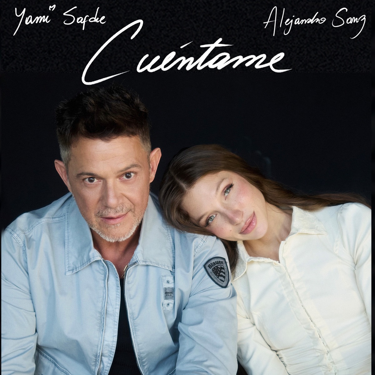 Cuéntame - Single by Yami Safdie & Alejandro Sanz album cover