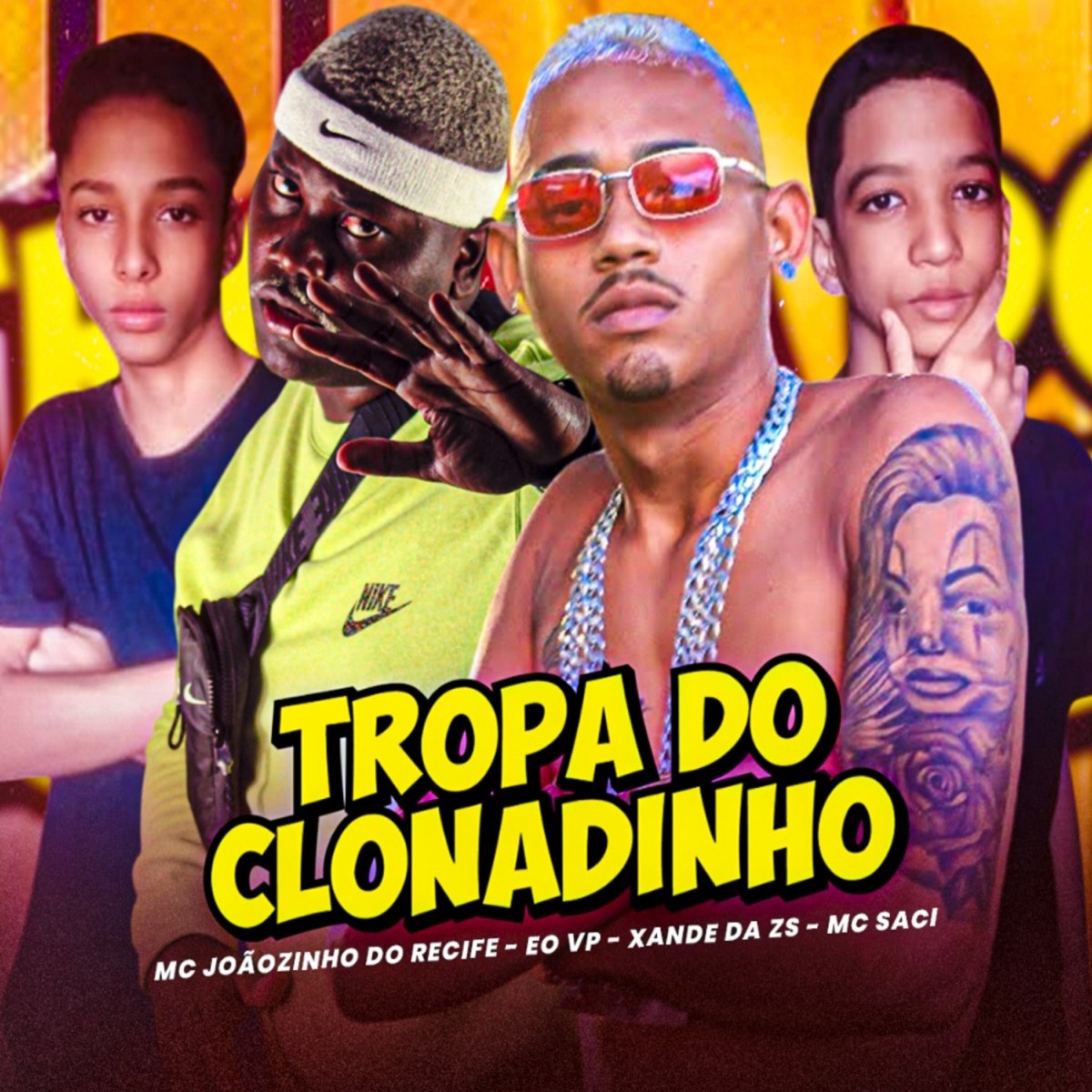 Tropa do Clonadinho (feat. MC Saci) - Single by Mc Joãozinho do Recife, Eo Vp & XANDE DA ZS album cover