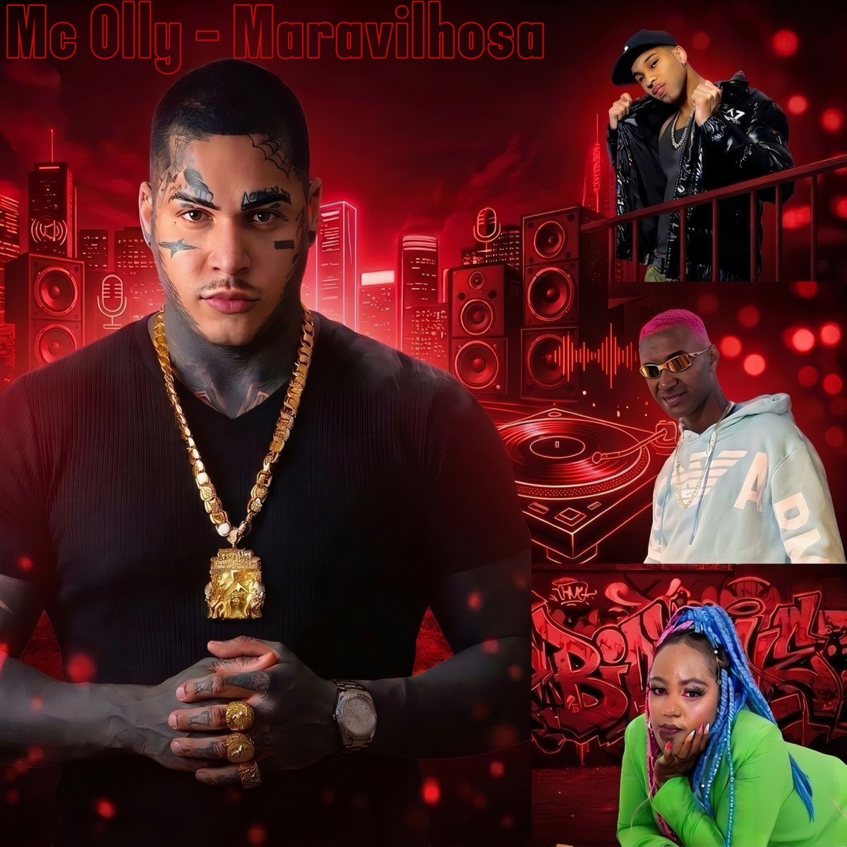 Maravilhosa - Single by MC Olly, MC G DS, MC Rica & Foltran album cover