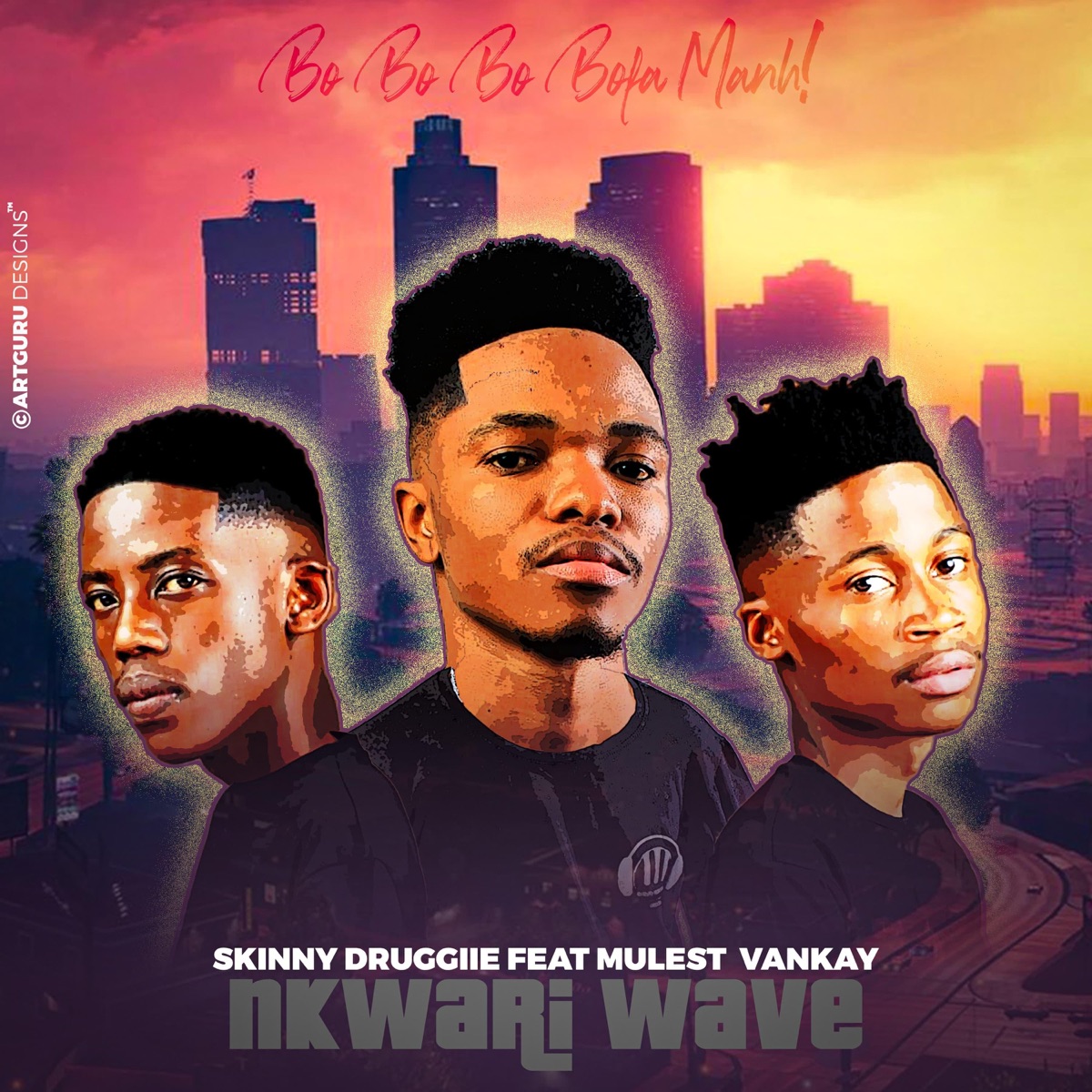 Nkwari Wave (feat. Mulest Vankay) - Single by Skinny Druggiie album cover