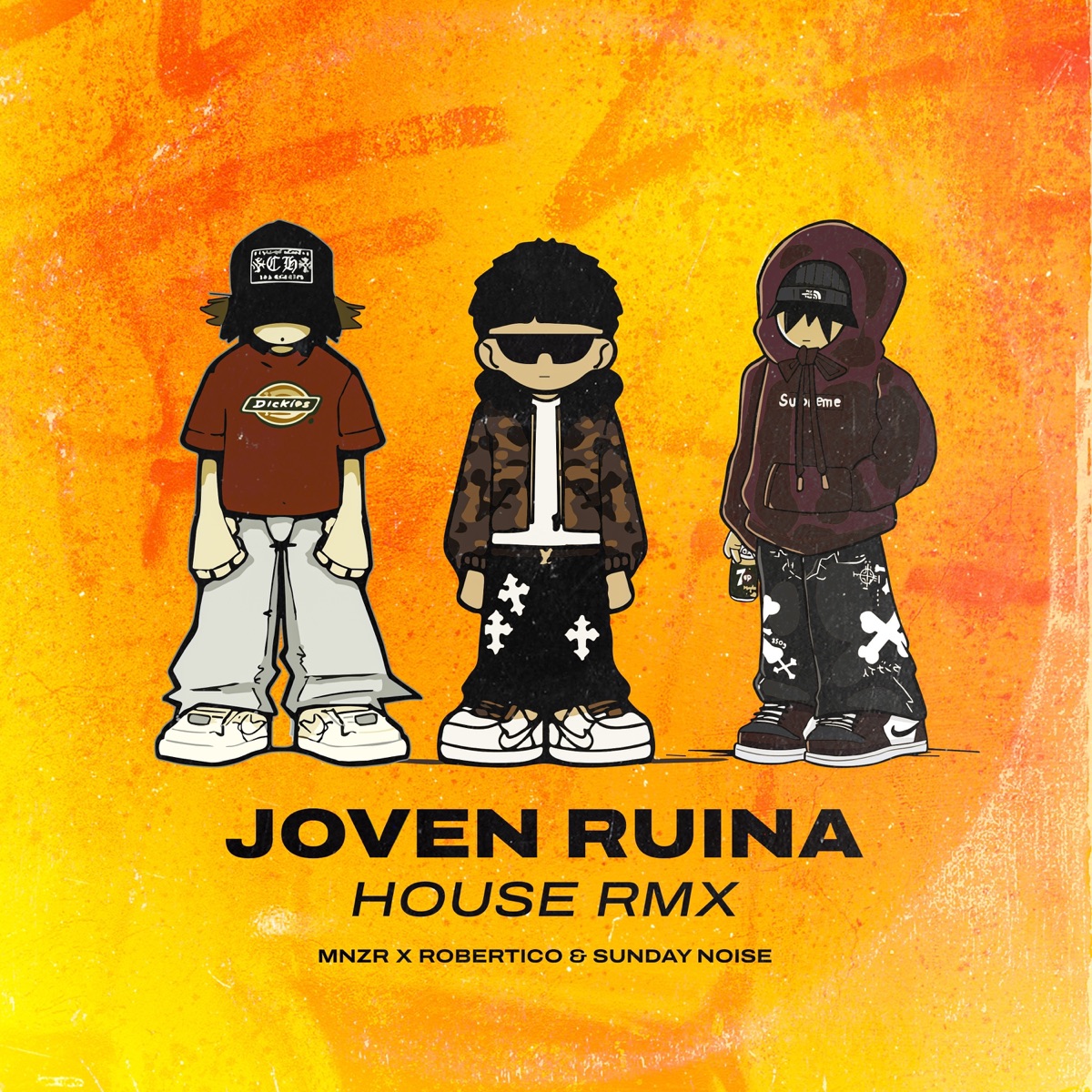 Joven Ruina (House Remix) - Single by Robertico, Sunday Noise & MNZR album cover