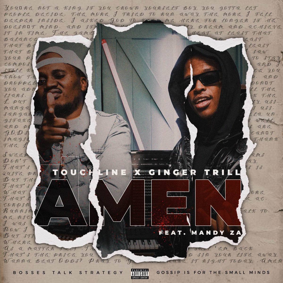 Amen (feat. Mandy ZA) - Single by Touchline & Ginger Trill album cover