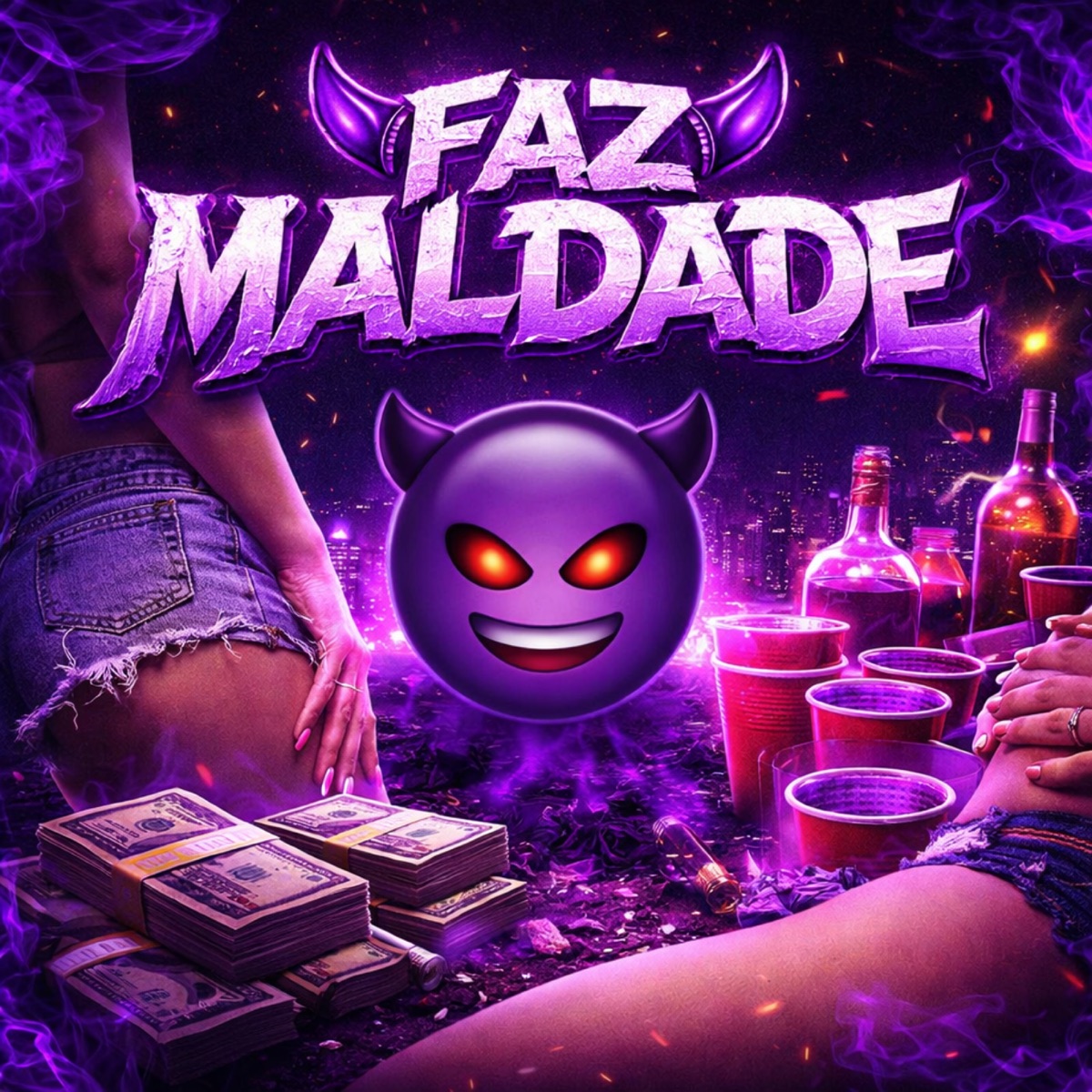 Faz Maldade - Single by Mkziin & Baby Crime album cover