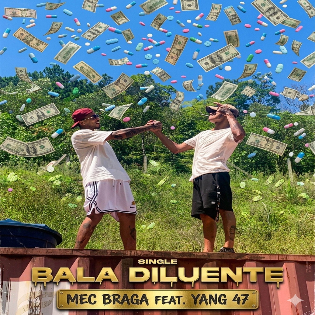 Bala diluente (feat. Yang_47) - Single by Mcbraga091 album cover