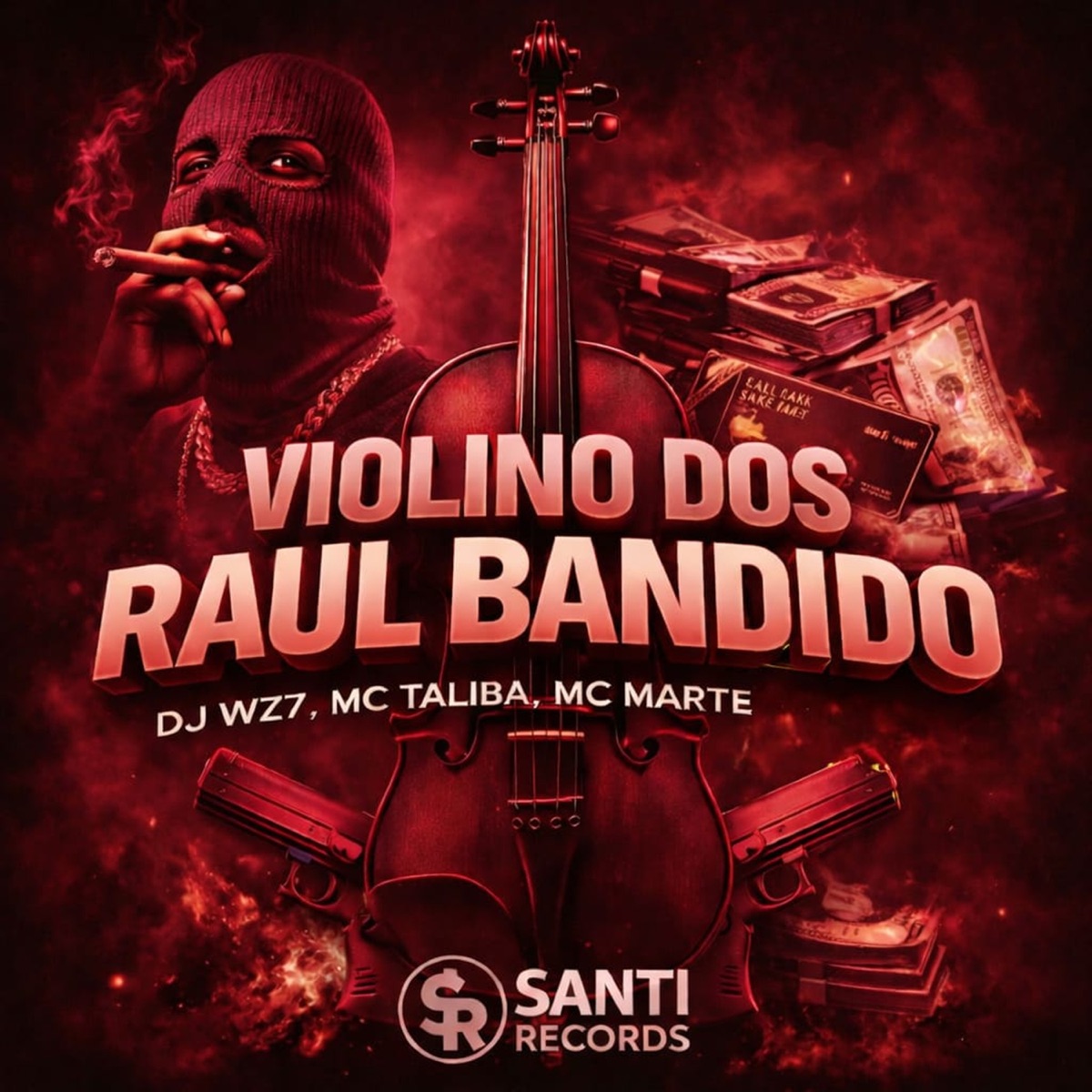 Violino Dos Raul Bandido - Single by DJ WZ7, Mc Talibã & MC Marte album cover