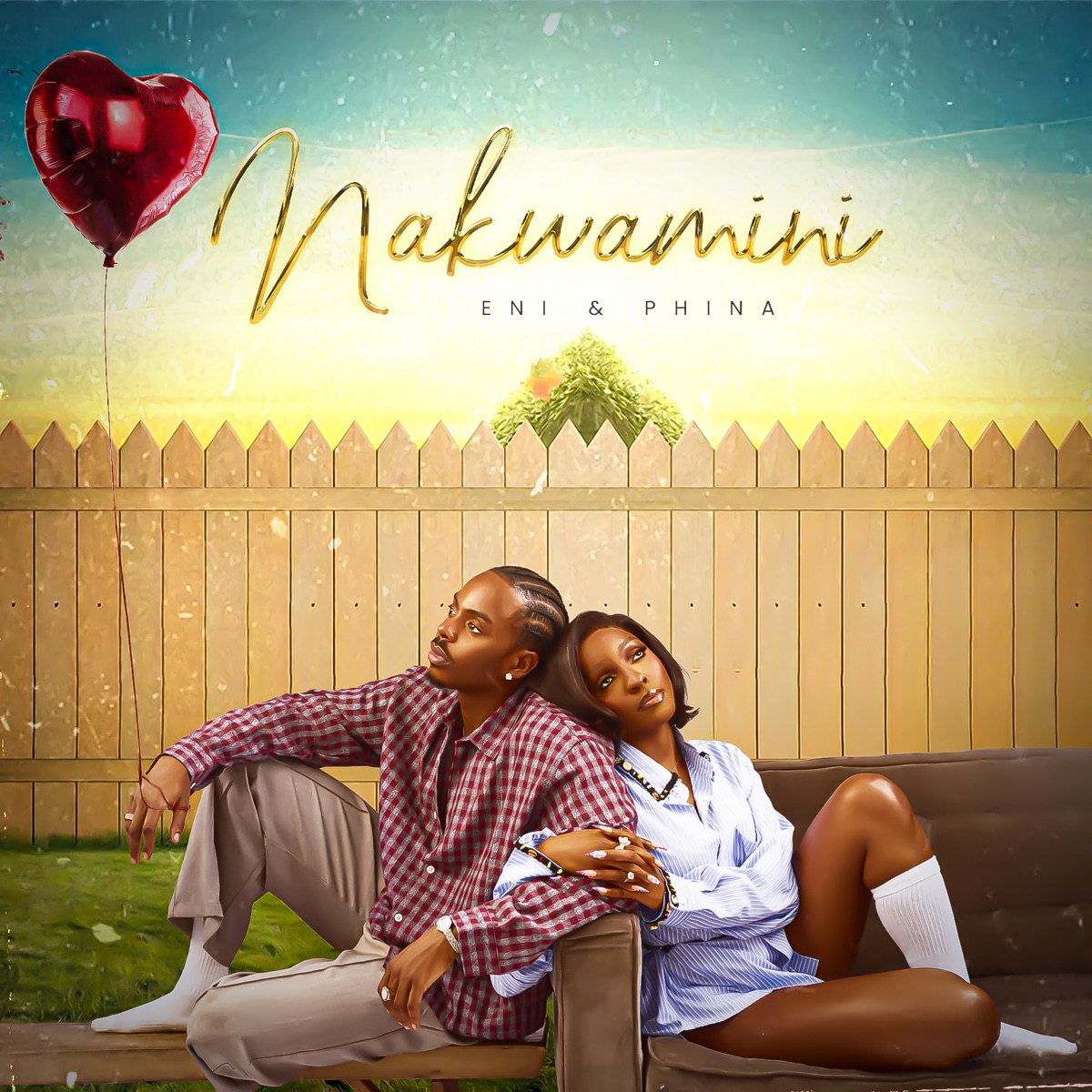 Nakwamini - Single by Eni & Phina album cover