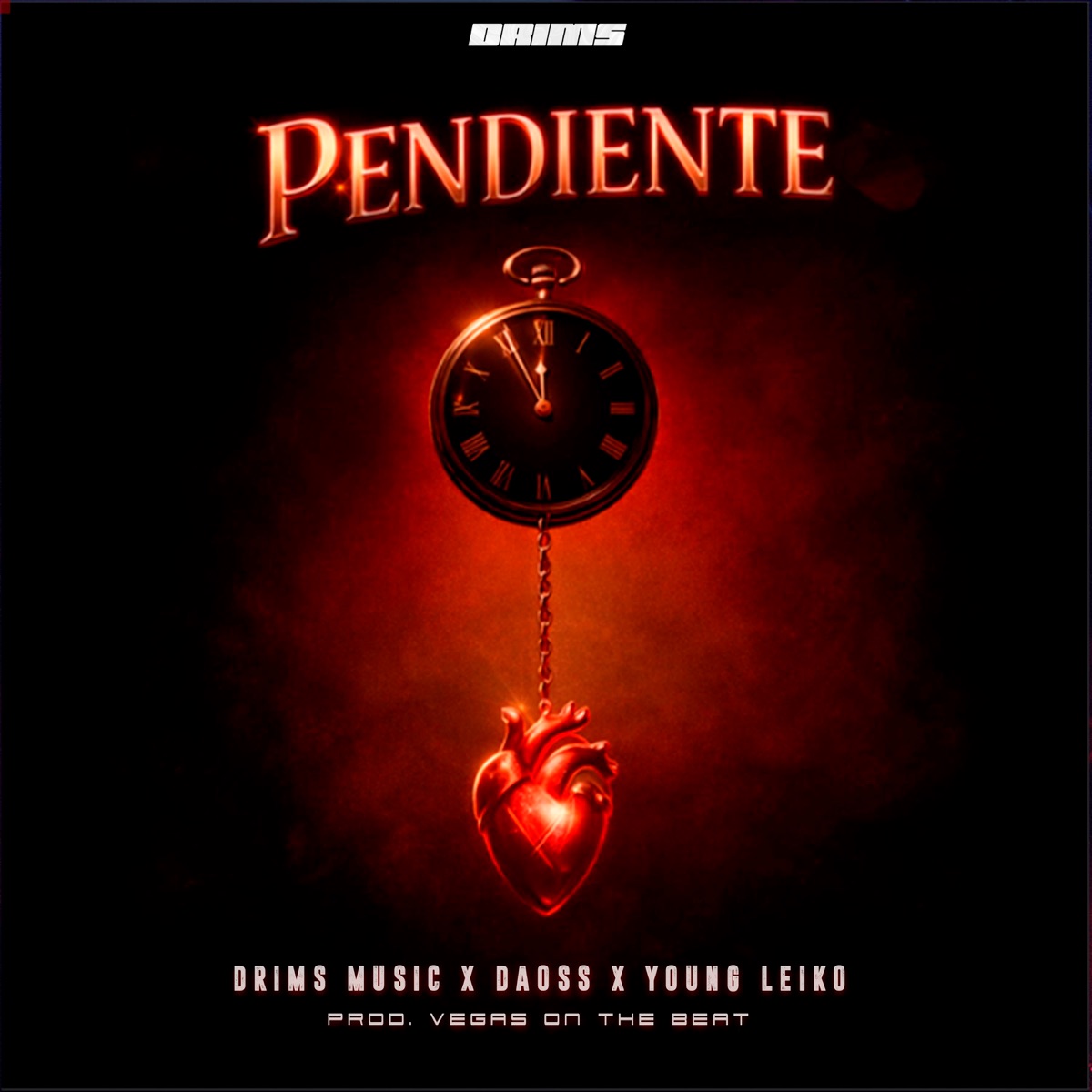 Pendiente - Single by Drims Music, Young Leiko, VEGAS & Daoss album cover